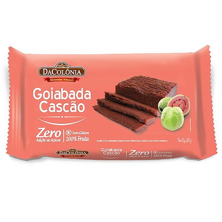 Goiabada Cascão Zero Açúcar - 200g