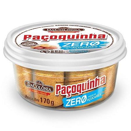 Paçoca Rolha Zero Açúcar 170g