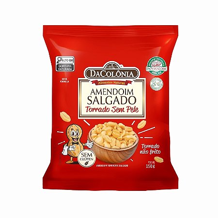 Amendoim Torrado e Salgado 150g