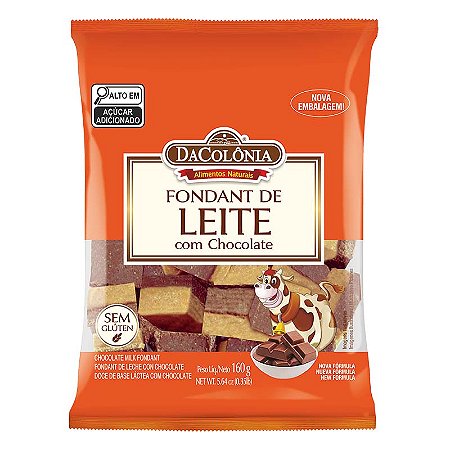 Fondant de Leite com Chocolate - 160g