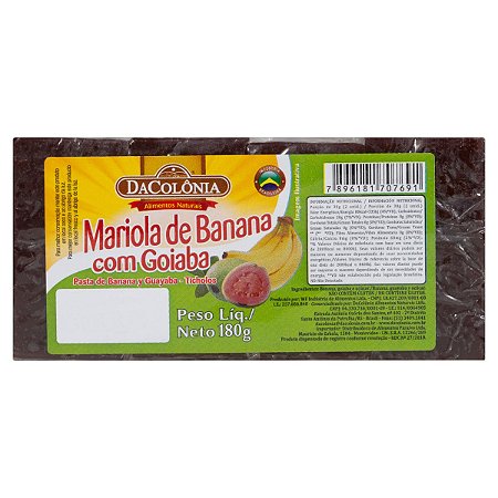 Mariola de Banana com Goiaba - 180g
