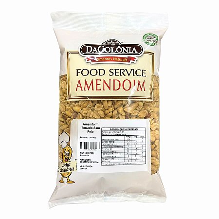Amendoim Torrado sem Pele 1,005Kg
