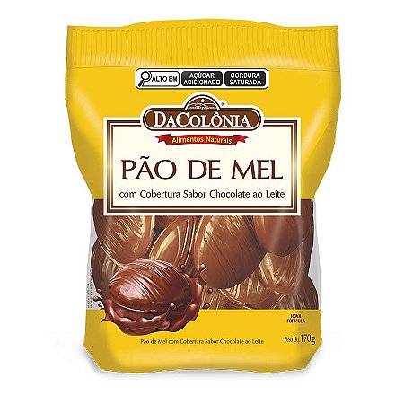 Pão de Mel com Chocolate 170g