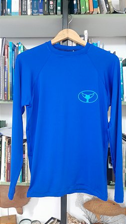 Lycra 2a Pele Unissex Jubarte Caudal Azul Royal UNISSEX