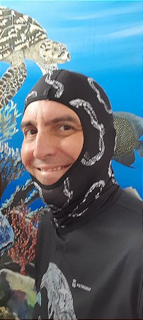 Capuz Lycra Proteção UV50+ Jaws