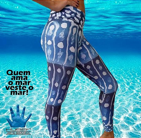 Calça Legging Tubarão-baleia