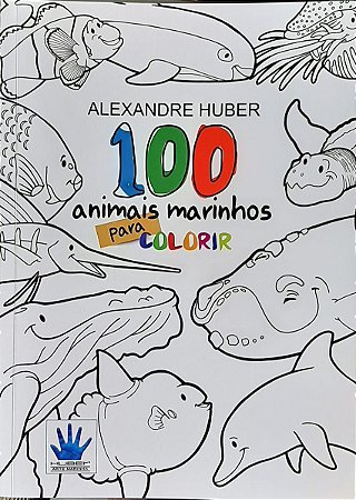 100 Animais marinhos para colorir