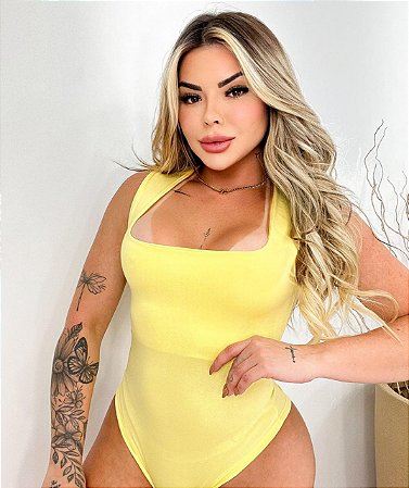 Body em poliamida - Laura