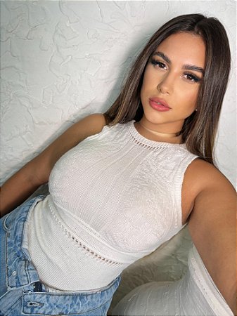 Body de tricô modal - Luiza