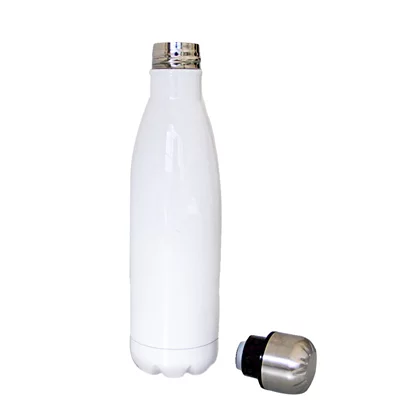 Garrafa Térmica Inox -Branca