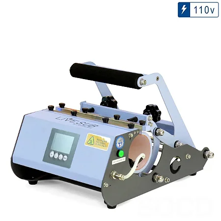 Prensa Térmica de Caneca Dupla LIVE Elite Plus Craft Azul - 110v