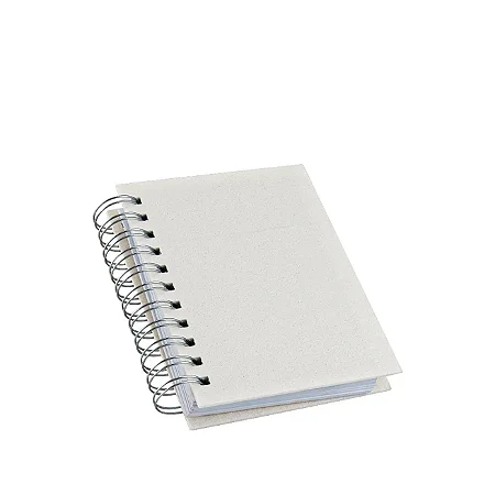 Agenda Diária Permanente Compacta com Capa Pet para Sublimação