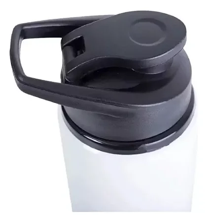 Squeeze Garrafa Alumínio Branca - 750ml