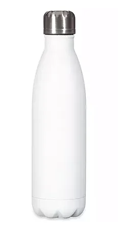 GARRAFA TÉRMICA DE BRANCA PARA SUBLIMAÇÃO - 750ML