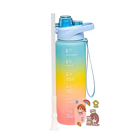 Garrafa de água Degradê 1L BPA Free
