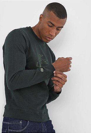 moletom careca lacoste
