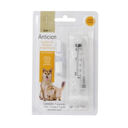Anti Cio Kit Vacina + Seringa 1mg Anticion