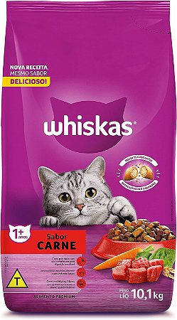 WHISKAS CARNE 10,1KG