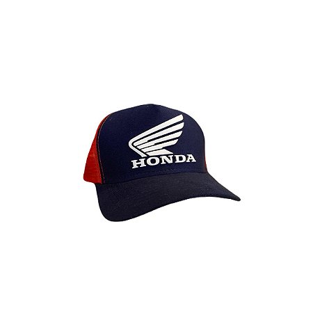 Boné Honda Racing Vintage Azul / Vermelho