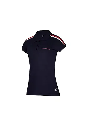 Polo Feminina Classic Racing Azul