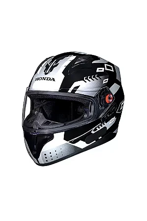 Capacete New HF2 2025 PRETO CINZA