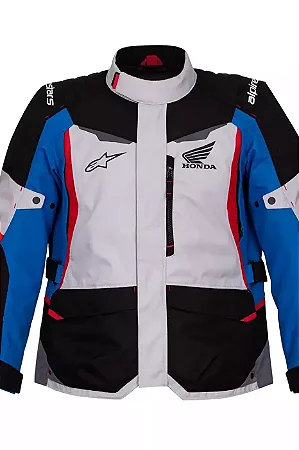 Jaqueta Honda Alpinestars Parka ST-1 WP Cinza/ Cinza Esc/Preto  Masculina G