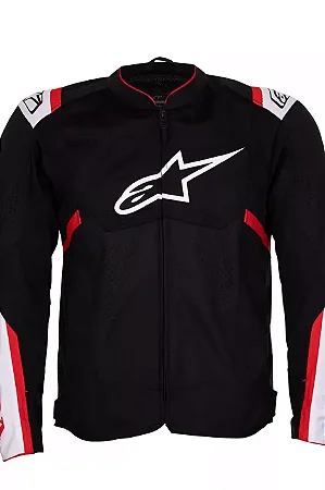 Jaqueta Honda Alpinestars T-SPS V2 Air Preto/Branco/Vermelho Masculino G