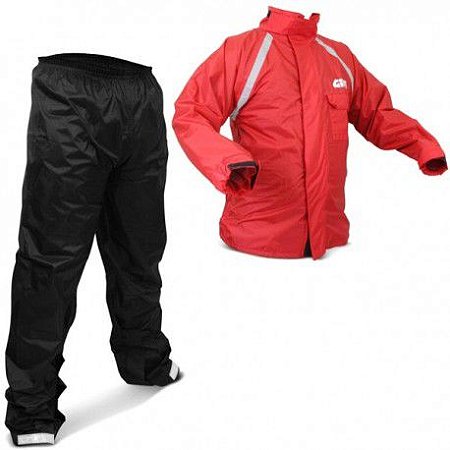 Conjunto Chuva Givi Vermelho