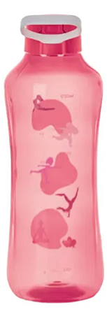 Garrafa Eco Tupper Plus 2 Litros Tupperware Cor Aquavibe Pink - Sem Canudo