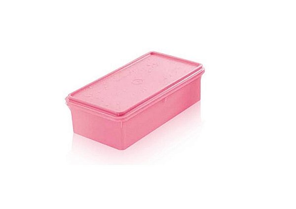 TUPPERWARE MAXI CAIXA 2,5 LITROS ROSA QUARTZO + GRADE DE BRINDE
