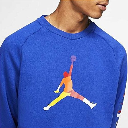 moletom jordan azul
