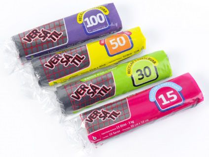 Saco de Lixo Doméstico - Rolão (15, 30, 50, 100 Litros)