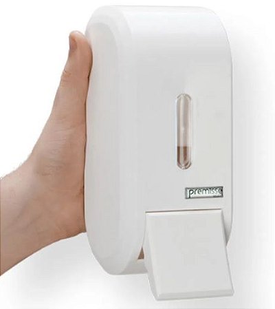 Dispenser Compacto:  Sabonete Líquido / Álcool gel - PREMISSE 400mL