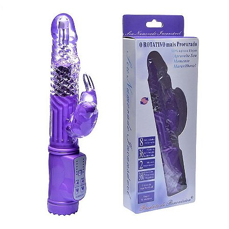 Vibrador Jack Rabbit Rotativo com 8 Funções de Rotação