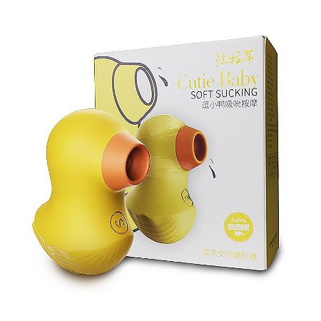 Pato Sugador de clitóris com Pulsação - Cutie Baby