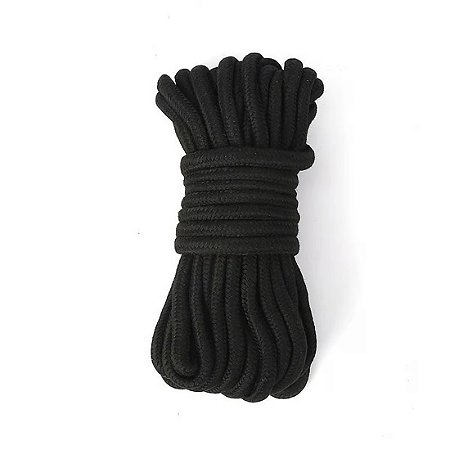 Corda Bondage Preta - 5 Metros