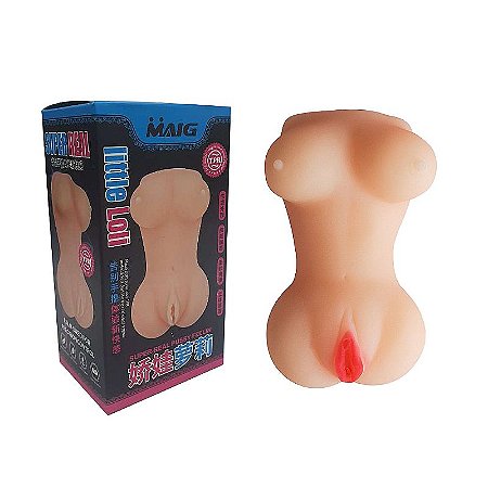 Masturbador Masculino Mini Corpo com Vagina
