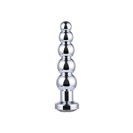 PLUG ANAL COM ESFERAS MASSAGEADORAS -  ESCALONADO