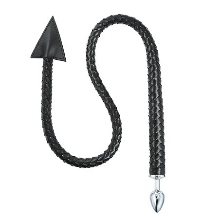 PLUG ANAL COM CAUDA DIABINHA