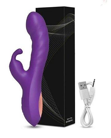 VIBRADOR RABBIT MASSAGEADOR - RECARREGÁVEL