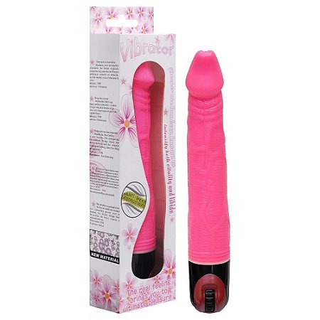 PÊNIS COLORIDO COM VIBRADOR