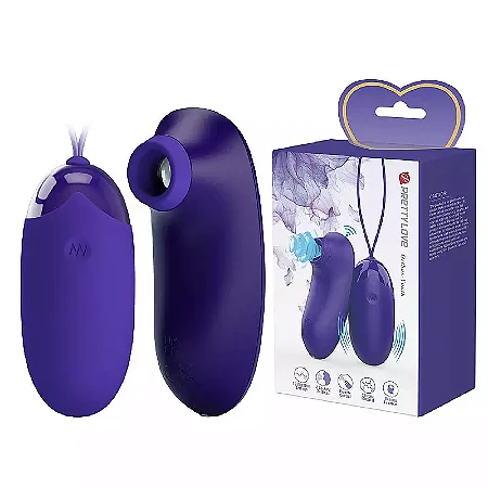 Kit Bullet e Sugador Recarregáveis Orthus-youth - Pretty Love