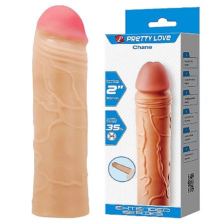 Capa Peniana Chane 18x4cm - Pretty Love
