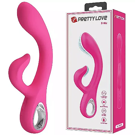 Vibrador de Ponto G e Clitóris Fritz - Pretty Love