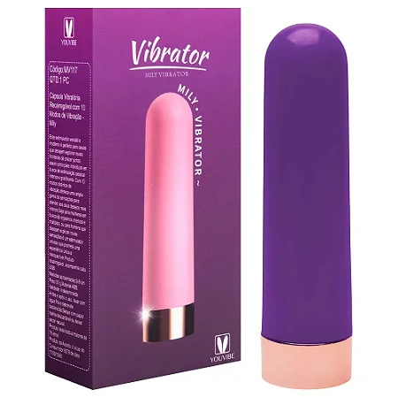 Cápsula Vibratória 10 Modos - recarregável