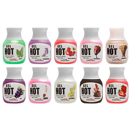 Gel Hot Aromatizante 35Ml Hot Flowers