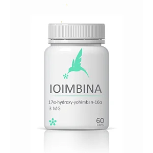Ioimbina 3 mg - 60 cápsulas