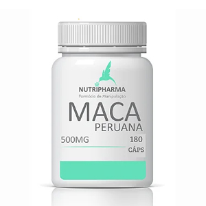 Maca peruana 500 - 180 cápsulas