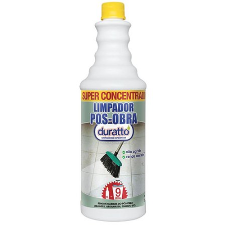 LIMPADOR POS-OBRA 1L DURATTO