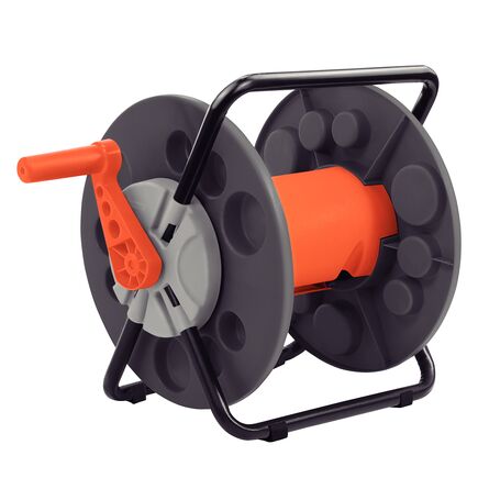 ENROLADOR MANGUEIRA PLASTICO, BRACO METALICO, TRAMONTINA